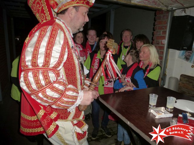 30.01.2016 - Kappes mit Beene Richtfest