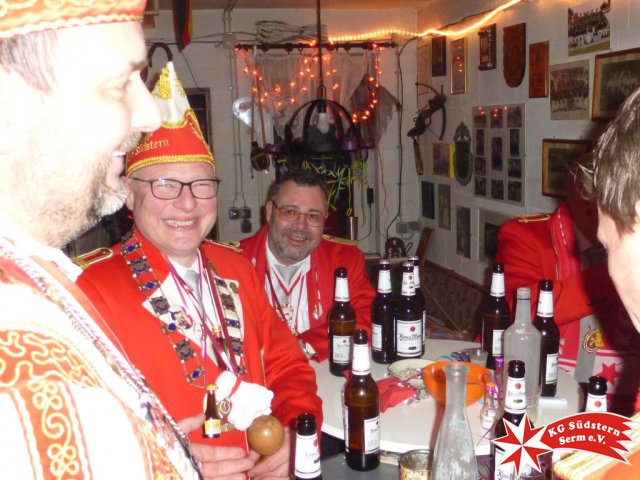 30.01.2016 - Kappes mit Beene Richtfest