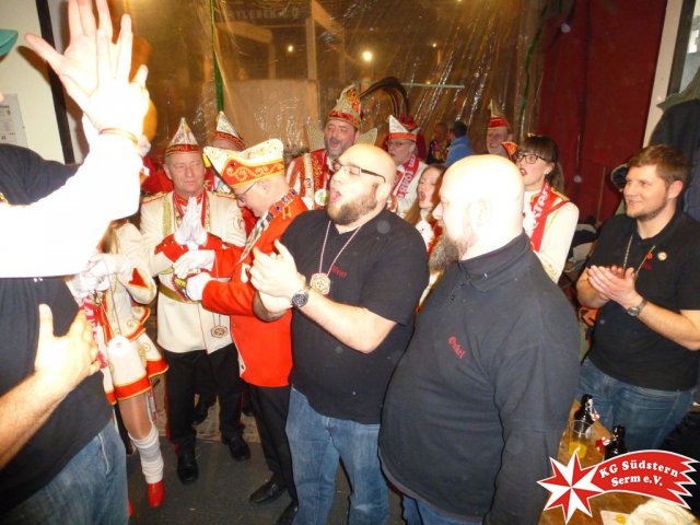 05.02.2016 - Prinzengarde Richtfest