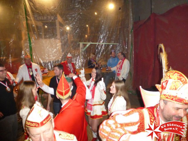 05.02.2016 - Prinzengarde Richtfest