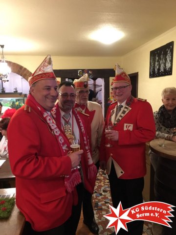 16.02.2017 - Wagenbauessen Prinzengarde mit Stadtprinz