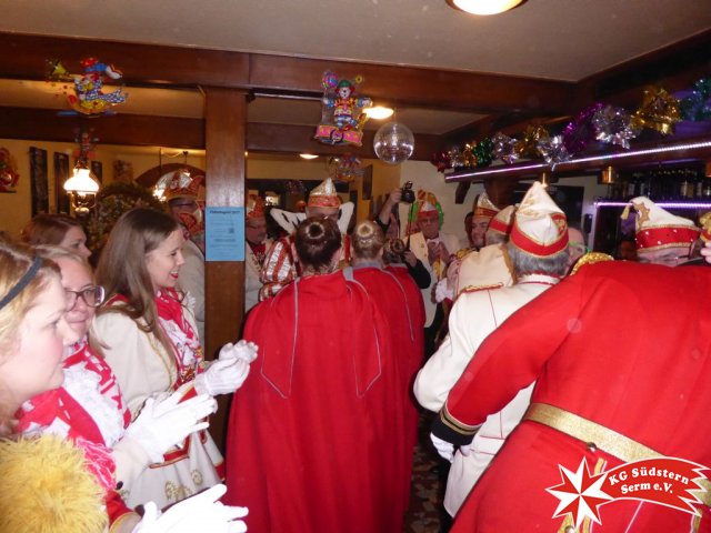 16.02.2017 - Wagenbauessen Prinzengarde mit Stadtprinz