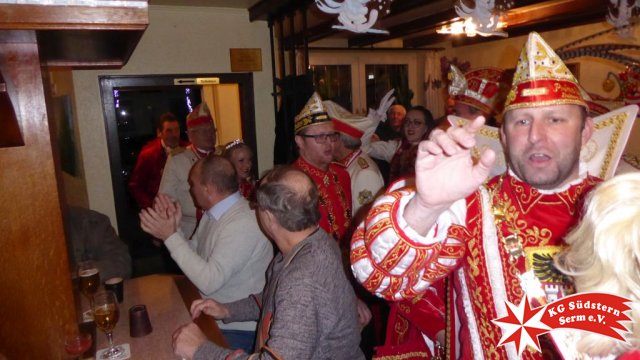 01.02.2018 - Wagenbaueressen beim Le mit Stadprinz Udo I.