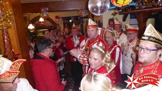 01.02.2018 - Wagenbaueressen beim Le mit Stadprinz Udo I.