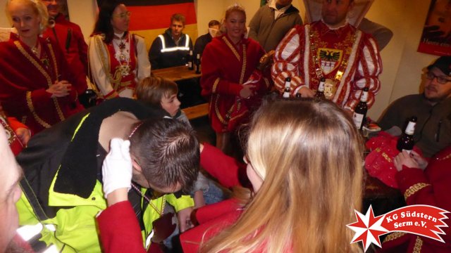 01.02.2018 - Wagenbaueressen beim Le mit Stadprinz Udo I.