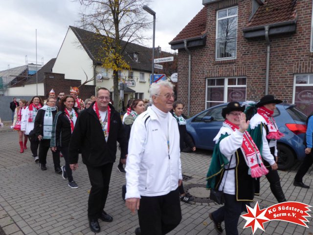 11.11.2018 - Hoppeditzerwachen in Serm