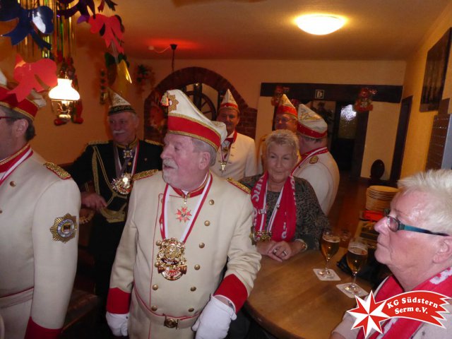 21.02.2019 - Wagenbauessen bei Viet Serm mit Stadtprinz Kevin I