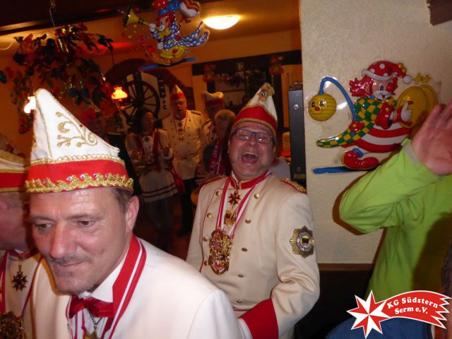 21.02.2019 - Wagenbauessen bei Viet Serm mit Stadtprinz Kevin I