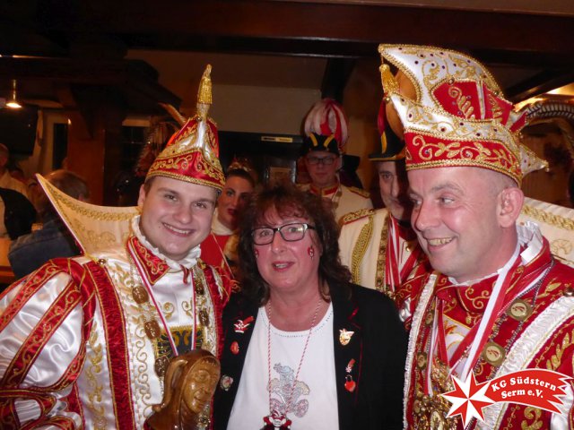 21.02.2019 - Wagenbauessen bei Viet Serm mit Stadtprinz Kevin I