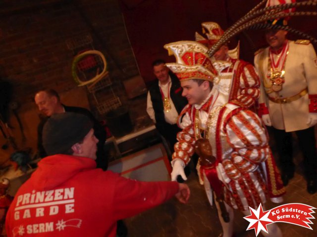 21.02.2019 - Wagenbauessen bei Viet Serm mit Stadtprinz Kevin I
