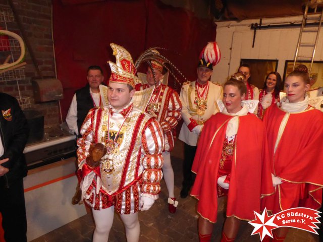 21.02.2019 - Wagenbauessen bei Viet Serm mit Stadtprinz Kevin I