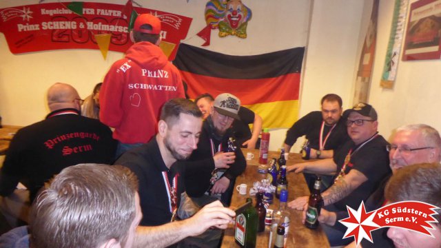 21.02.2020 - Richtfest Prinzengarde